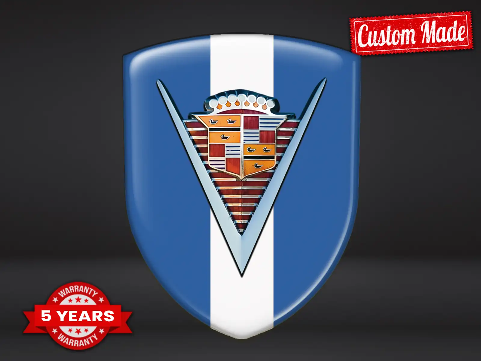 Cadillac Etiqueta Impermeable Pro Máximo Resistente Moderno ST